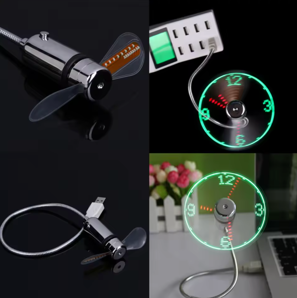 Mini Ventilateur Flexible Électrique