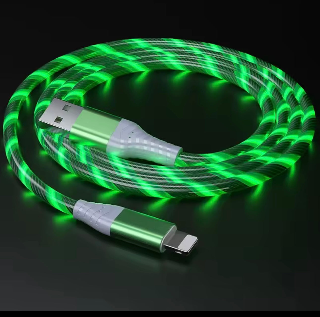 Cable de charge rapide flux lumineux USB Type C câble 5A