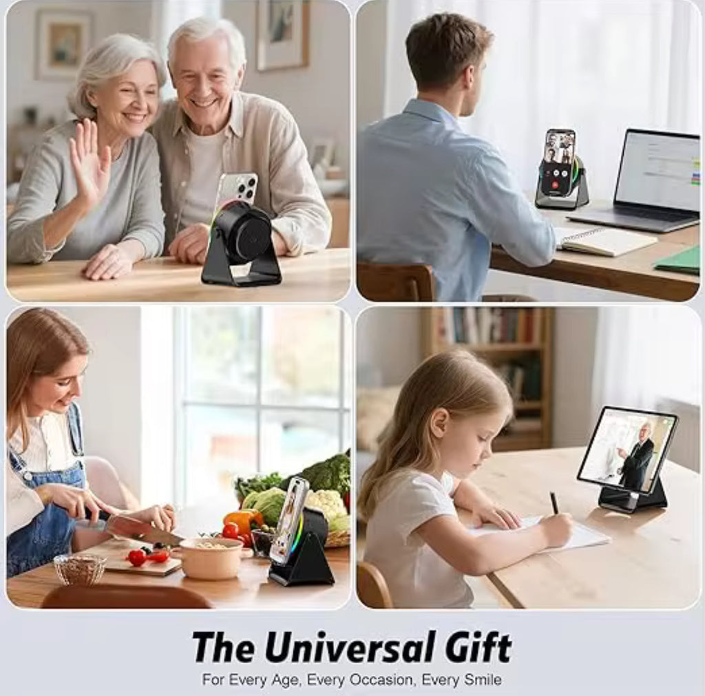 Support portable à induction, BT Mini haut-parleur